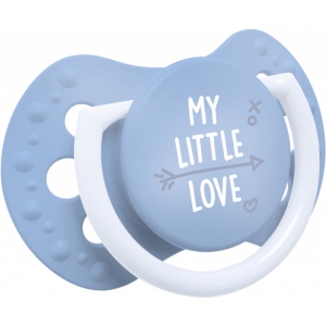 Симетрична пустушка Lovi MY LITTLE LOVE силиконовая 0-2 мес., 2 шт. (22/847boy)