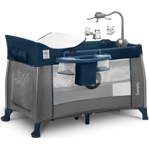 Манеж класичний Lionelo Thomi Blue Navy