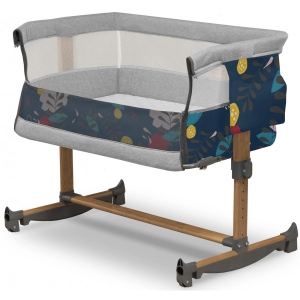 Ліжечко дитяче прямокутне Lionelo Leonie Blue Navy