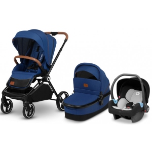 Коляска універсальна 3 в 1 Lionelo Mika Blue Navy