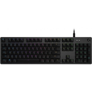 Клавіатура дротова ігрова Logitech G512 Lightsync RGB Mechanical GX Brown switches Carbon UA (920-009352)