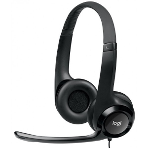 Гарнитура проводная Logitech H390 (981-000406)