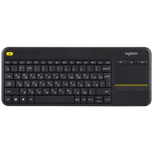 Клавіатура бездротова для Smart TV Logitech K400 Plus WL Black (920-007147)