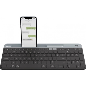 Клавіатура бездротова Logitech K580 Slim Multi-Device Wireless Graphite (920-009275)