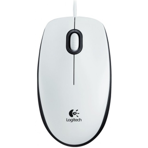 Миша дротова Logitech M100 White (910-005004/910-001605)