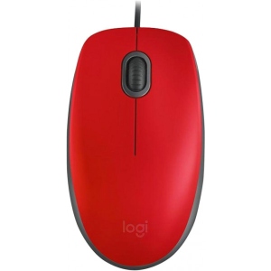 Миша дротова Logitech M110 Silent Red USB (910-005489)