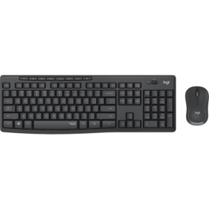 Клавіатура + миша бездротова Logitech MK295 Silent Wireless Combo Graphite (920-009807)