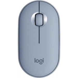 Миша бездротова Logitech Pebble M350 USB Blue/Grey (910-005719)