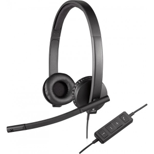 Гарнітура дротова Logitech USB Headset H570e Stereo (981-000575)