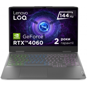 Уцінка - Ноутбук ігровий Lenovo LOQ 15IRH8 (82XV010JRA) Storm Grey