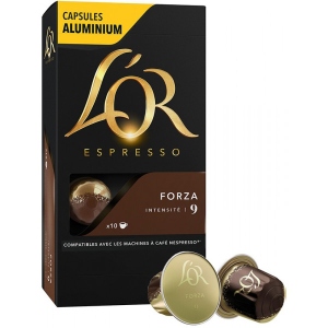 Кава у капсулах L`OR Espresso Forza 10 шт.