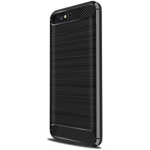 Чохол для смартфону Laudtec for Huawei Y6 2018 Carbon Fiber Black (LT-HY62018B)