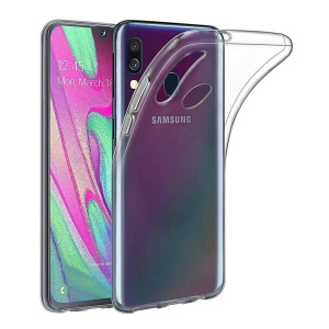 Чохол для смартфону Laudtec for Samsung Galaxy A40 Clear tpu Transperent (LC-A40C)