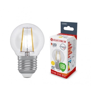 Лампочка світлодіодна Electrum Filament 4W E27 2900K (A-LB-0412)