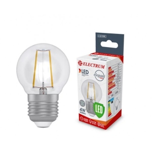 Лампочка світлодіодна Electrum Filament 4W E27 4000K (A-LB-1386)