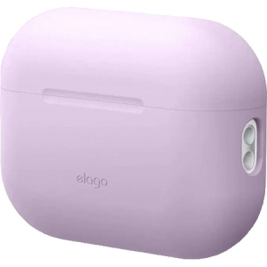 Чохол для навушників Elago Silicone Basic Case with Nylon Lanyard Lavender for Airpods Pro 2nd Gen (EAPP2SC-BA+ROSTR-LV)