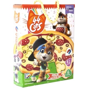 Настільна гра магнітна (3-4 роки) Vladi Toys 44 Кота. Піца, укр. (VT3004-04)