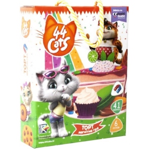 Настільна гра магнітна (3-4 роки) Vladi Toys 44 Кота. Торт, укр. (VT3004-03)