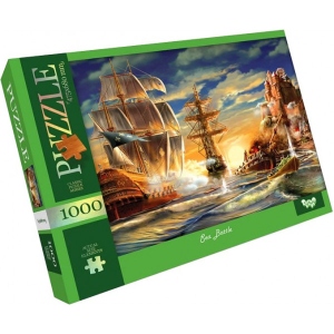 Пазли картонні (8 +) Danko-Toys Sea Battle 1000 ел.(C1000-12-08)