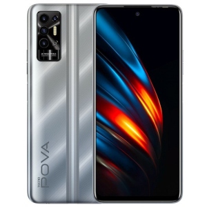Смартфон Tecno Pova-2 (LE7n) 4/128GB Dual Sim Polar Silver