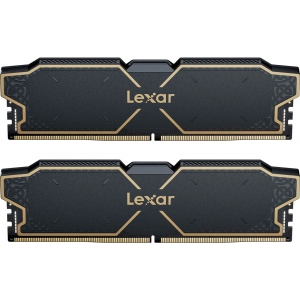 Память DDR Lexar Thor Black DDR5 6000MHz 32GB Kit 2x16GB (LD5U16G60C32LG-RGD)