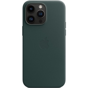 Чохол для смартфону Apple iPhone 14 Pro Max Leather Case with MagSafe - Forest Green (MPPN3)