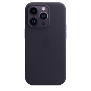 Чохол для смартфону Apple iPhone 14 Pro Leather Case with MagSafe - Ink (MPPJ3)