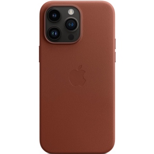 Чохол для смартфону Apple iPhone 14 Pro Max Leather Case with MagSafe - Umber (MPPQ3)