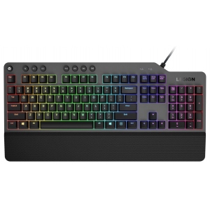 Клавіатура дротова ігрова Lenovo Legion K500 RGB Mechanical Gaming Keyboard UKR (GY41L16650)