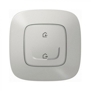 Бездротовий вимикач Legrand Valena Life with Netatmo "Будинки/Не удома" Алюміній (752786)