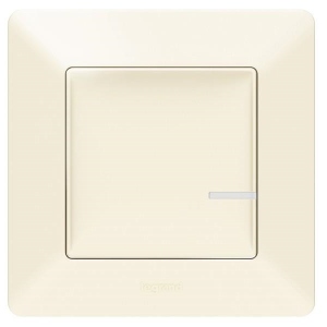 Бездротовий вимикач Legrand Valena Life with Netatmo 1-клавішний Слонова кістка (752285)
