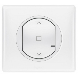 Бездротовий вимикач Legrand Celiane with Netatmo для жалюзі Білий (067646)