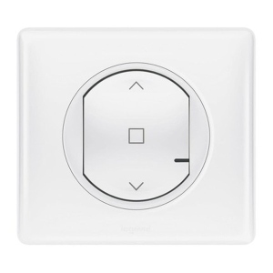Датчик керування Legrand Celiane with Netatmo. Умный выключатель жалюзи 2А 230В Белый (067726)