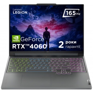Уцінка - Ноутбук ігровий Lenovo Legion Slim 5 16IRH8 (82YA00E6RA) Storm Grey