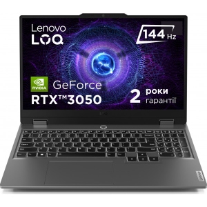 Уцінка - Ноутбук ігровий Lenovo LOQ 15IAX9 (83GS007KRA) Luna Grey