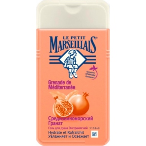 Гель для душа Le Petit Marseillais Середземноморський гранат 250 мл (3574661319254)