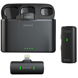 Мікрофон для смартфона Proove Demo Lightning Black (557510001)