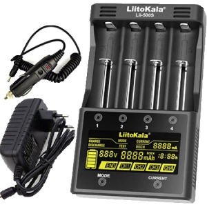З/пристрій для акумуляторів AA/AAA LiitoKala Lii-500S+