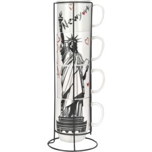 Набір чашок Limited Edition New York 4х420 мл (B1163-09359-1)