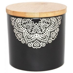 Ємність для сипучих Limited Edition Kora 350 мл Black (JH6197-5)