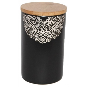 Ємність для сипучих Limited Edition Kora 700 мл Black (JH6196-5)