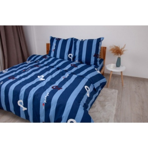 Комплект постільної білизни ТЕП Soft dreams Line Blue (2-03858_26457)