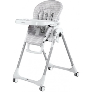 Стульчик для кормления трансформер Peg-Perego Prima Pappa Follow Me Linear Grey Серый в полоску
