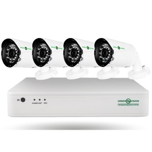 Комплект для відеоспостереження GreenVision GV-K-S13/04 1080P (LP5525) купити в Україні