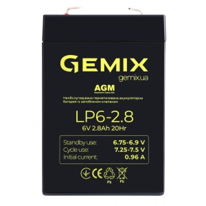 Акумулятор для ДБЖ Gemix LP6-2.8