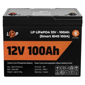 Акумулятор для ДБЖ LogicPower 12V 100 AH (LP20197)