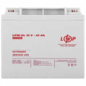 Акумулятор для ДБЖ LogicPower 12V 45AH (LPM-GL 12 - 45 AH) GEL