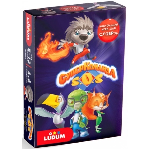 Настільна гра розважальна (3-4 роки) Ludum Суперкоманда (LS3046-52)