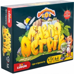 Настільна гра розважальна (3-4 роки) Ludum для рятувальників" Острів Мавп" (LS3047-51)