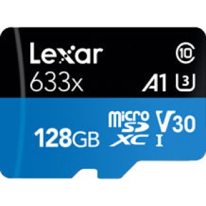 Карта пам'яті Lexar High-Performance 633x 128GB UHS-I С10 A1 V30 U3 (LSDMI128BB633A)